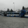Pohled na odstavené autobusy - 12.3.2013 - Garáže Hranečník (5)